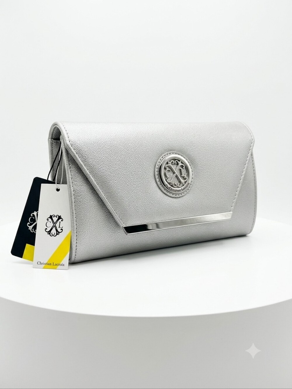 CXL by Christian Lacroix Women's Silver Clutch